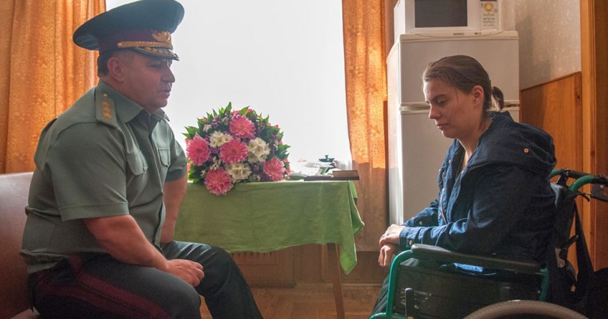 Ирине Иванюш вручили орден "За мужество"