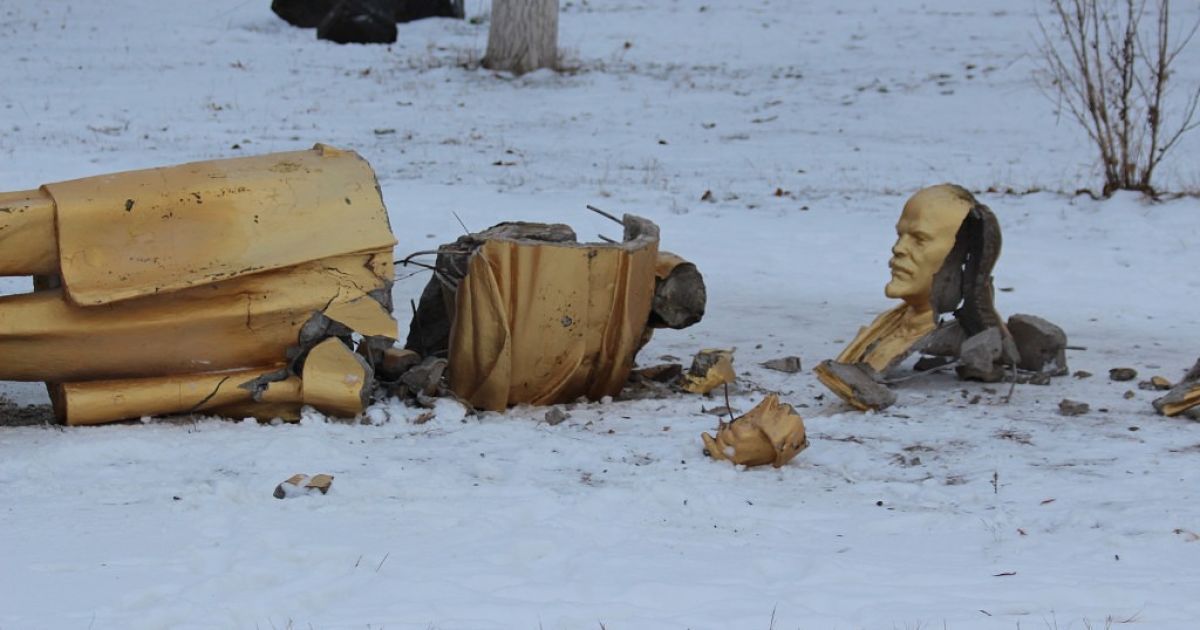 На Одесчине поддержали "ленинопад" / © euronews.com