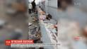 Молодчики в балаклавах разбили прилавки мясного павильона на базаре в Коростышеве