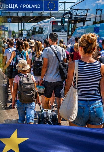 Тимчасовий захист для українців в ЄС продовжили до 2028 року з новими обмеженнями для «ухилянтів»