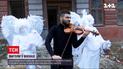 В Днепре устроили перформанс, чтобы защитить от уничтожения старинные дома
