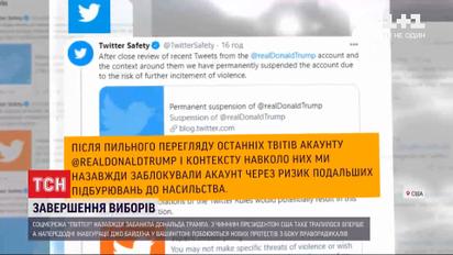 Твіттер "забанив" Трампа: соцмережа заблокувала офіційний акаунт президента США