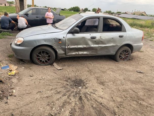 Наслідки обстрілу Донецької області. Фото: Вадим Філашкін.