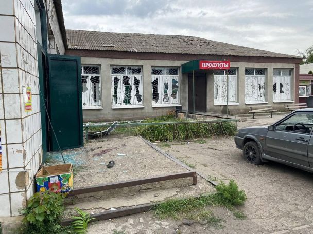 Наслідки обстрілу Донецької області. Фото: Вадим Філашкін.