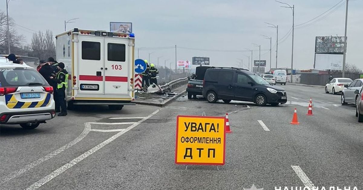 Смертельна ДТП на Кільцевій дорозі у Києві / © Поліція Києва / Facebook