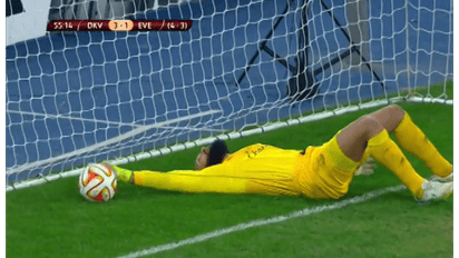 Динамо - Эвертон - 4:1. Видео гола Гусева