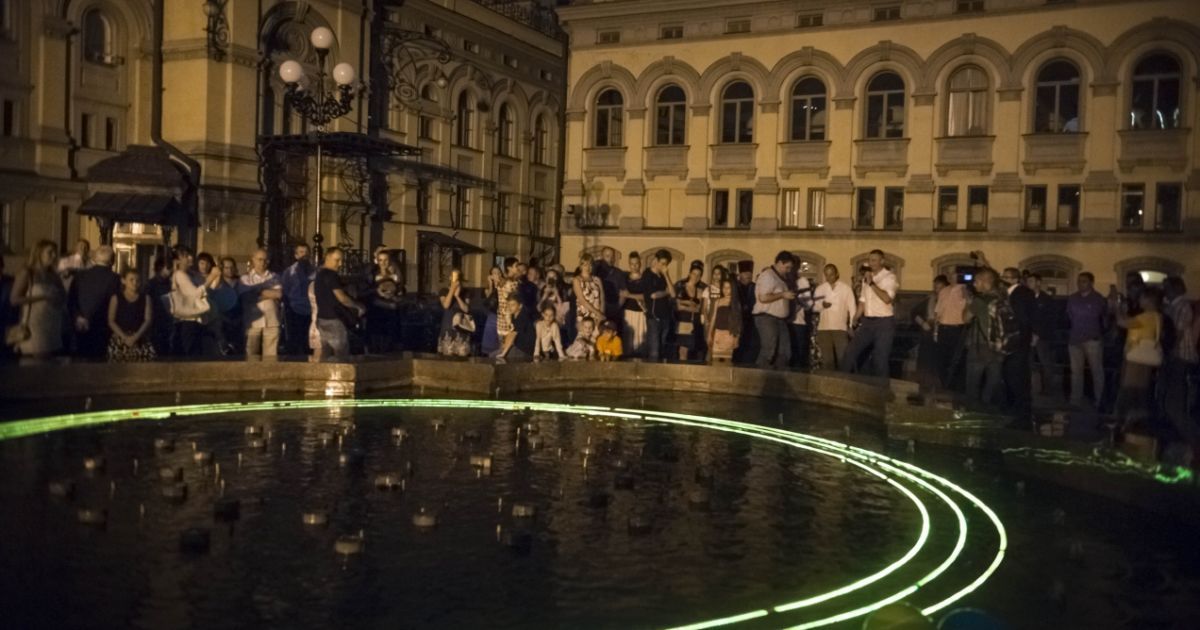фонтан біля оперного театру в Києві_6 / © КМДА