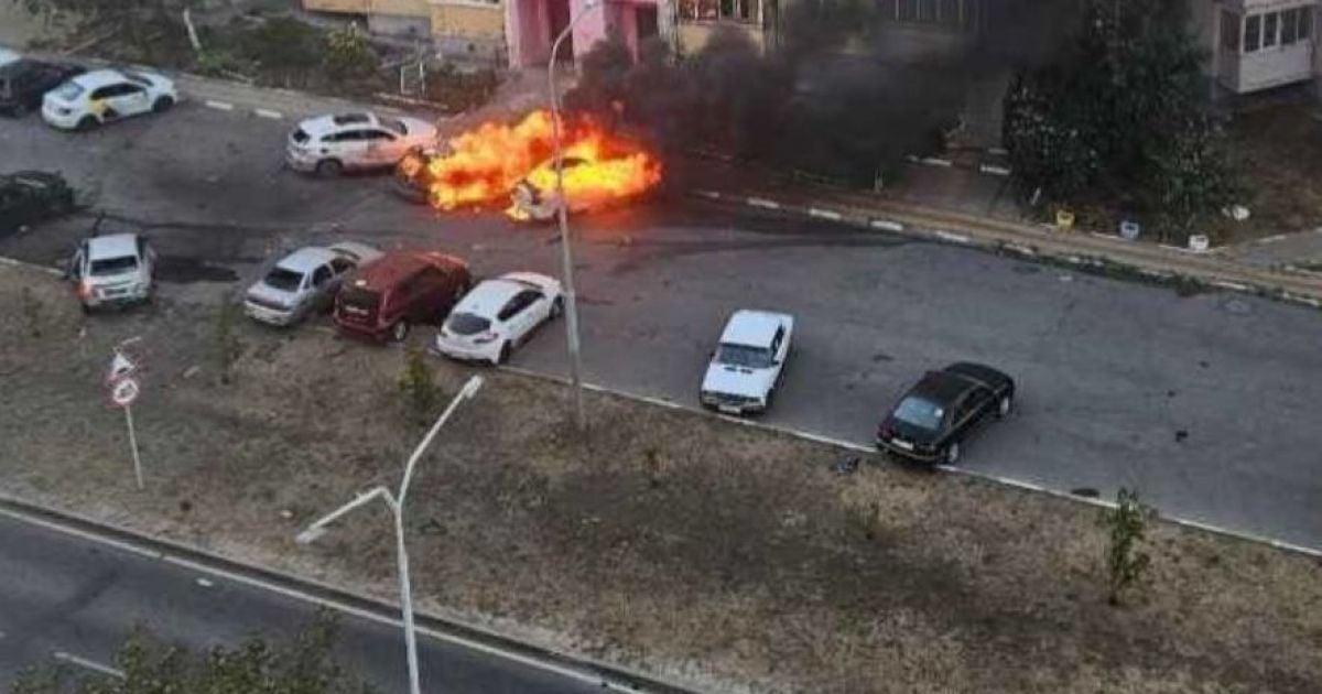 Последствия атаки на Белгород 16 сентября/Фото: российские телеграм-каналы