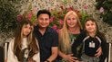 Камалія з ексчоловіком і доньками