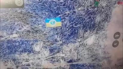На Кінбурнській косі замайорів синьо-жовтий прапор