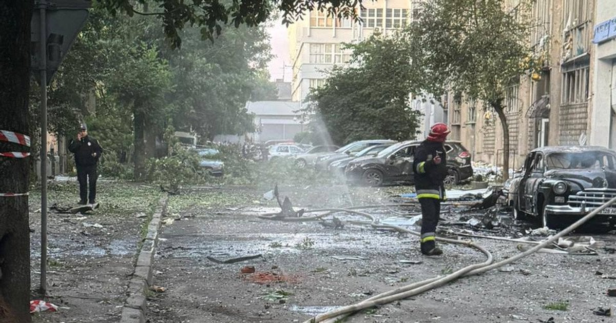 Удар по Львову