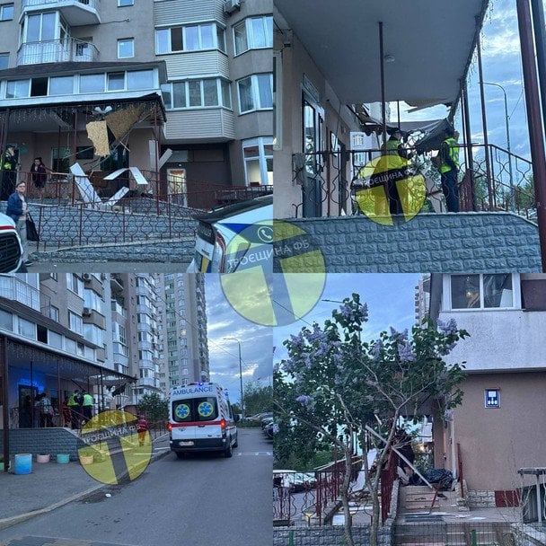 У Києві загинула людина через падіння з висоти / © соцмережі