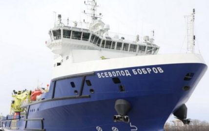 Одеська ОВА підтвердила удар і пожежу на російському кораблі "Всеволод Бобров"