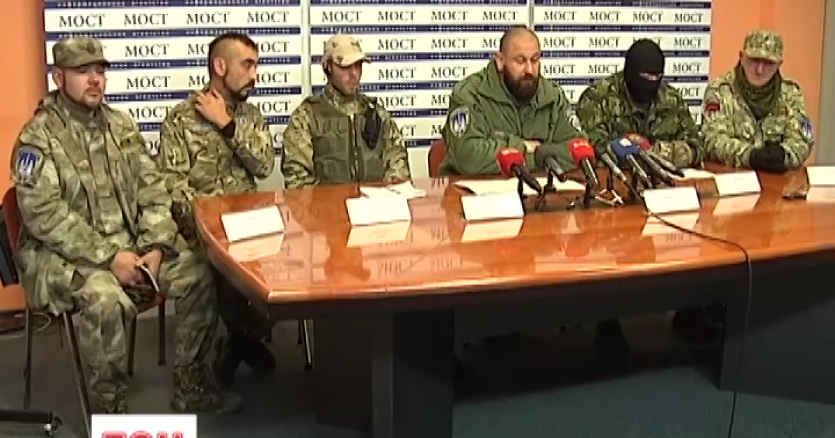 Бойцами руководил рецидивист