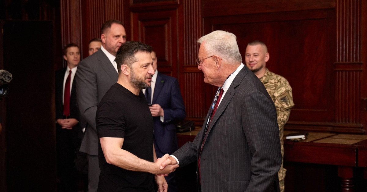 Володимир Зеленський та Кіт Келлог