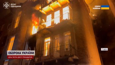 Черная дыра там, где были квартиры! Жуткая ночь в Одессе!