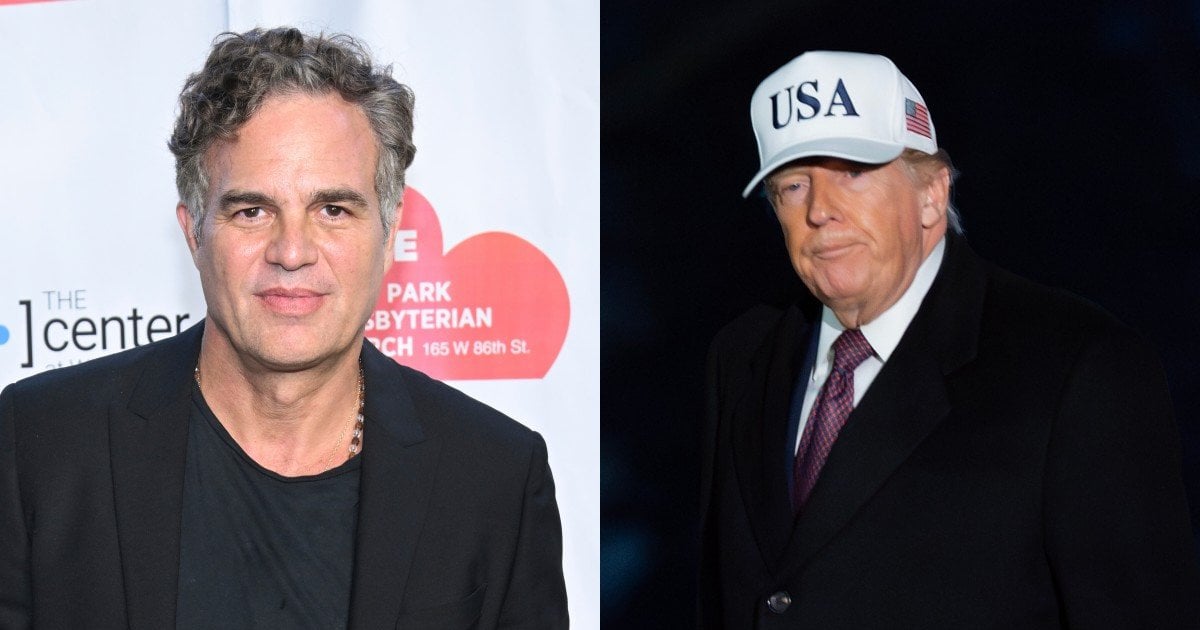 Марк Руффало та Дональд Трамп