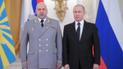 Російський генерал Сергій Суровікін та президент РФ Володимир Путін