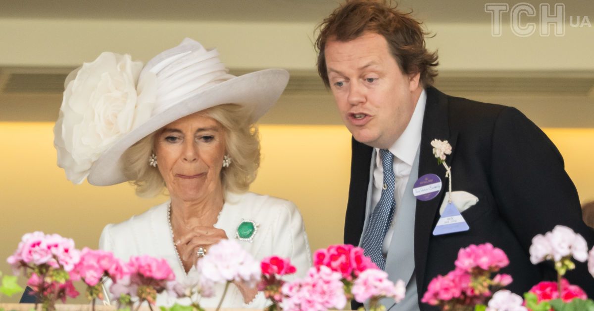 Королева Камілла та її син Том Паркер Боулз
