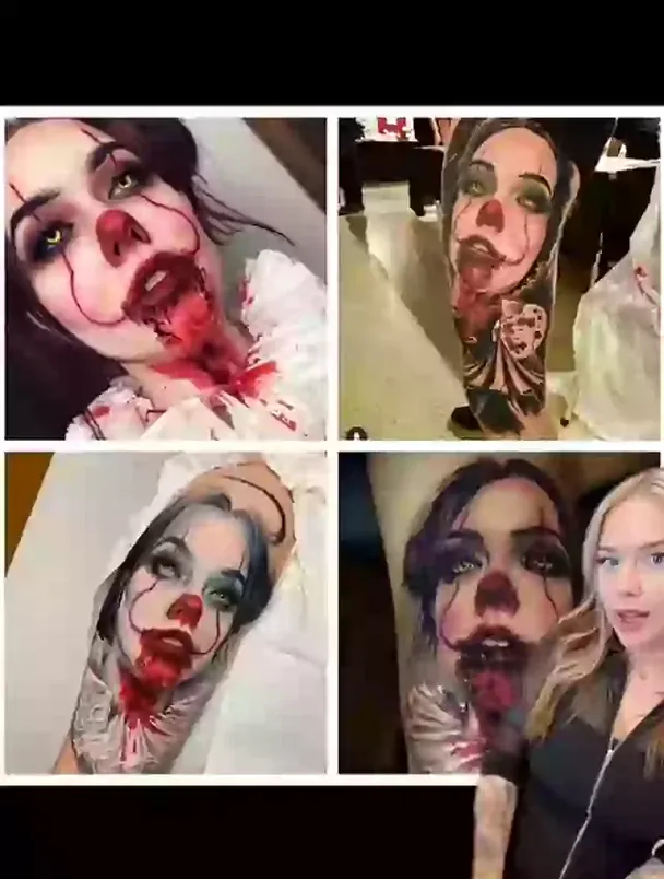 Дизайн татуювання став вірусним. Фото: TikTok/@brittany.willow