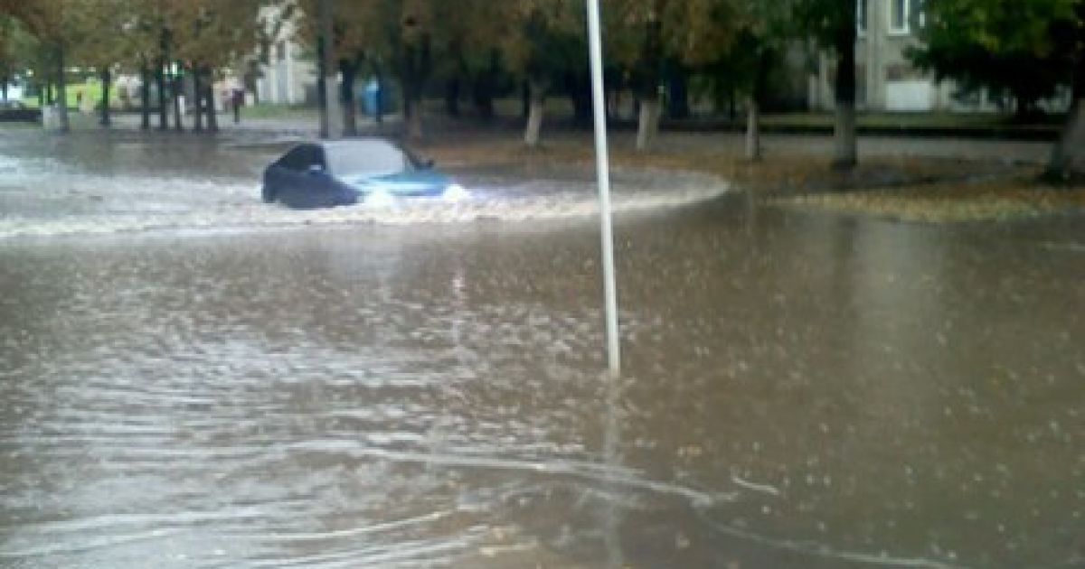 Злива у Львові_2 / © Вконтакте/lviv_go