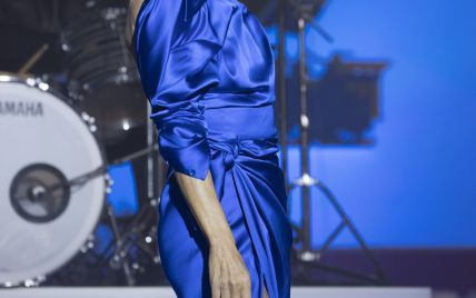 В ефектній сукні з розрізом і човниках Louis Vuitton: Селін Діон на концерті