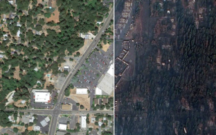 Як Рай став порожнім згарищем. Фото до та після найстрашнішої пожежі в історії Каліфорнії