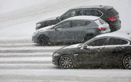 Перший сніг у Києві: за добу в столиці сталася рекордна кількість ДТП