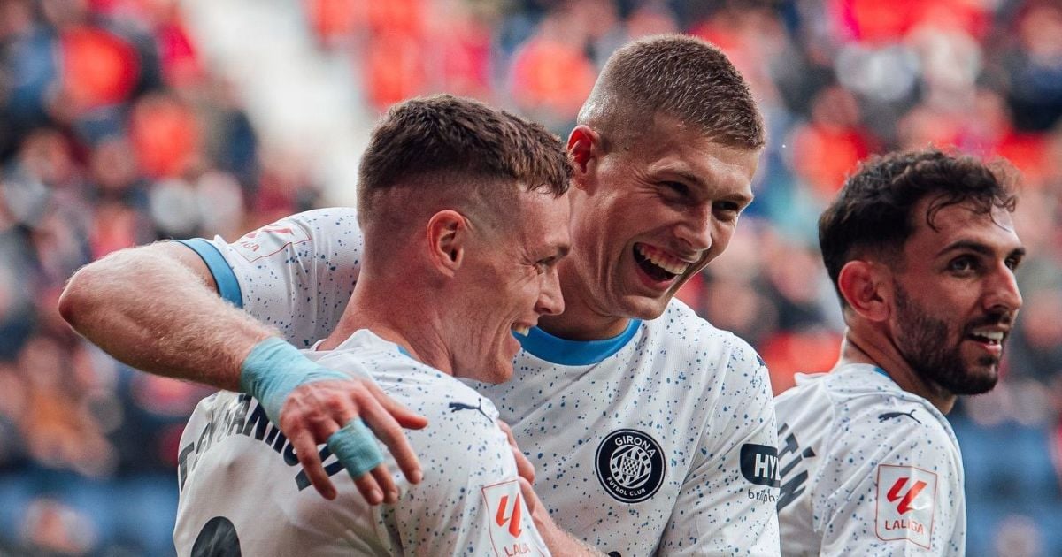 Артем Довбик та Віктор Циганков / Фото: facebook.com/gironafc