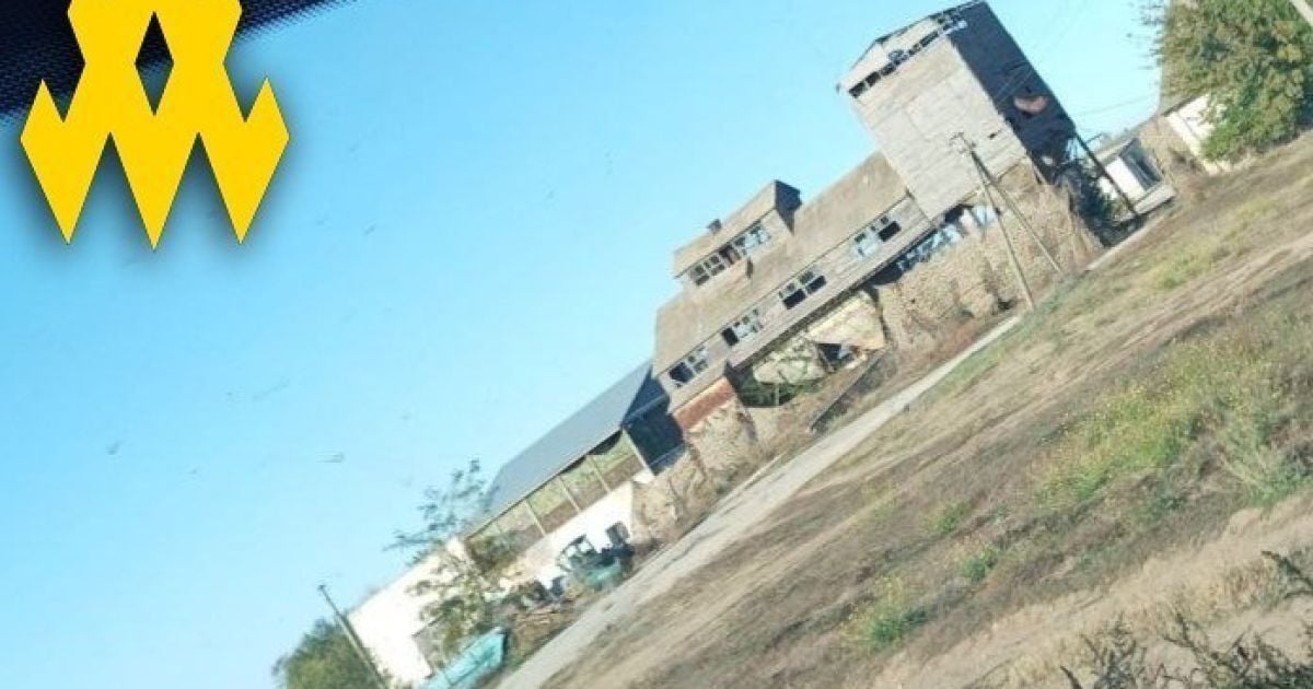 Место расположения войск РФ в Крыму