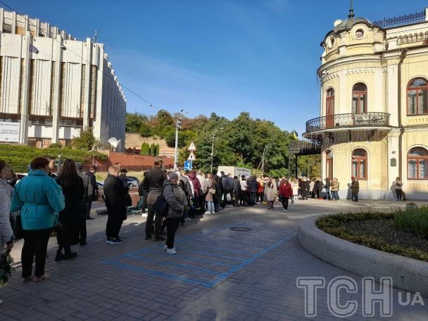 З Ніною Матвієнко прощаються у Києві / © ТСН.ua