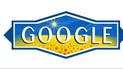 Google поздравил украинцев с Днем Независимости сине-желтым дудлом