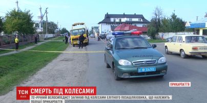На Прикарпатті під колесами елітного позашляховика загинув 72-річний велосипедист