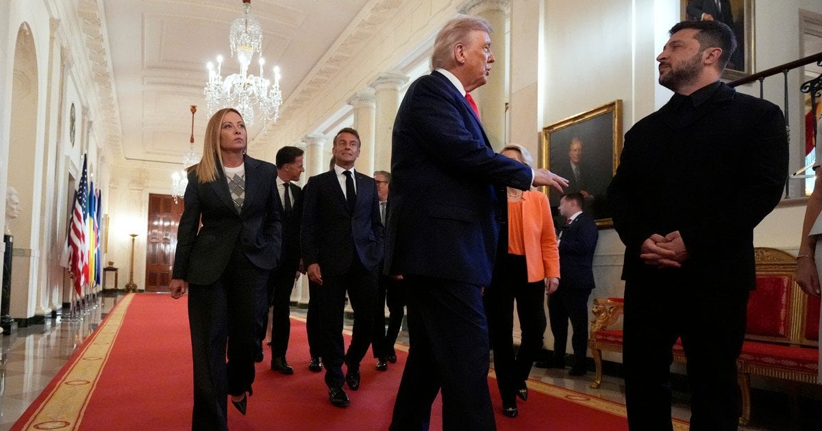 Дональд Трамп и Вооодимир Зеленский