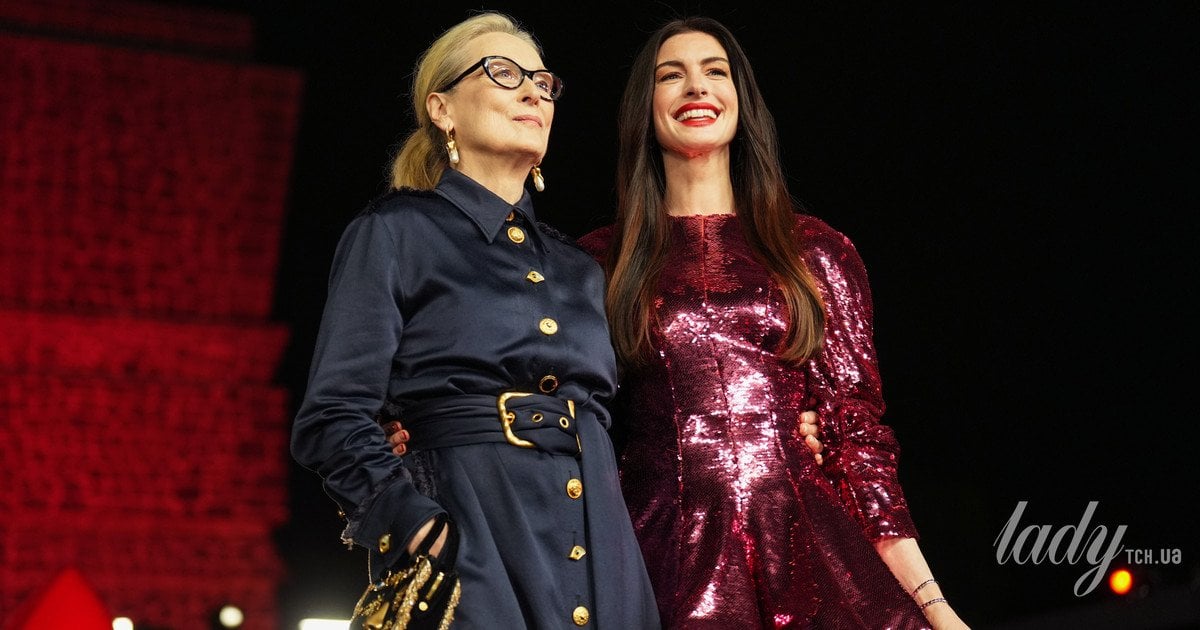 Енн Гетевей і Меріл Стріп