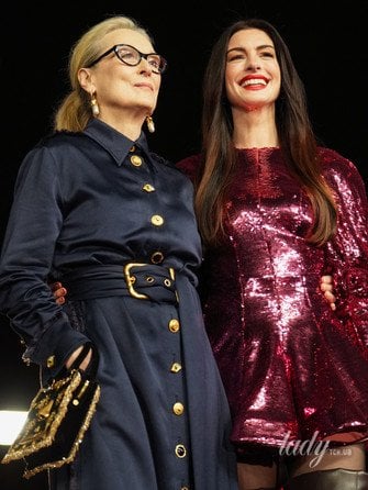 Энн Хэтэуэй и Мэрил Стрип