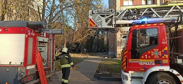 Атака РФ по Черкасах 14 квітня 2026 року / © Голова Черкаської ОВА Ігор Табурець.