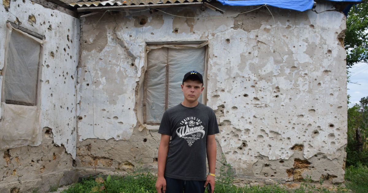 14-летний Саша