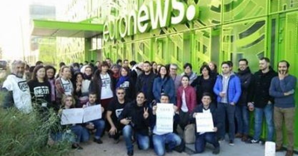 Журналісти Euronews вийшли на страйк через плани закрити українську редакцію