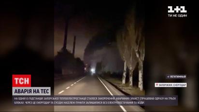 Авария на Запорожской ТЭС не повлияла на экологическую ситуацию