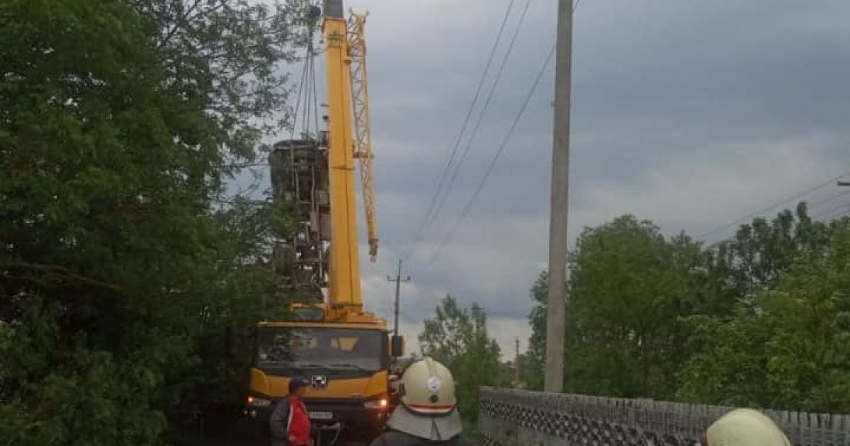 міст обвалився на Тернопільщині_3 / © ДСНС у Тернопільській області