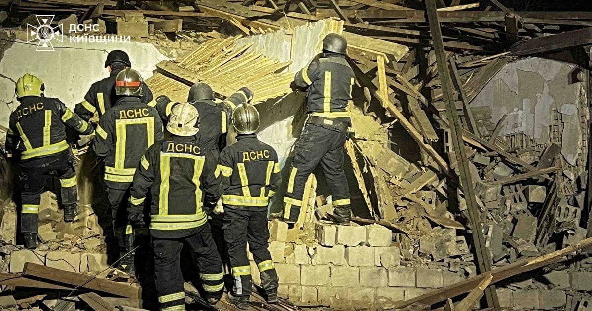 Наслідки нічної атаки на Київщину