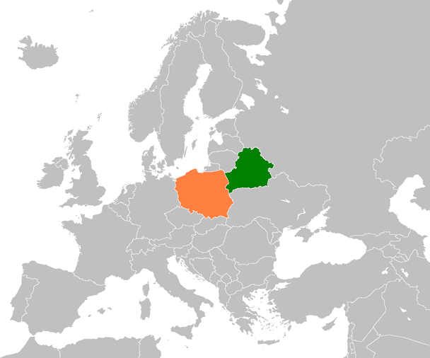 Польща закриває кордон з Білоруссю Фото: Clash Report