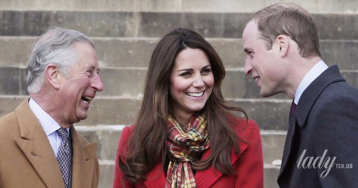 Король Чарльз, принцеса Кейт та принц Вільям