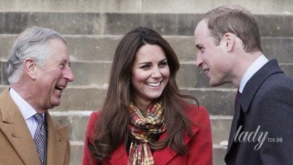 Король Чарльз, принцеса Кейт та принц Вільям