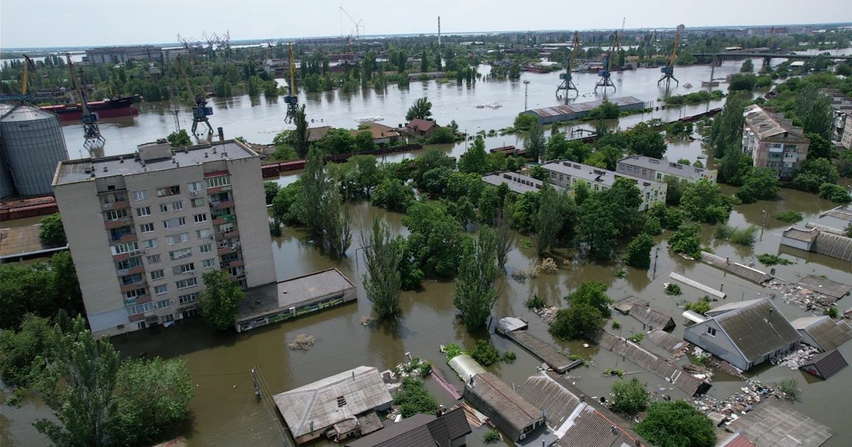 Рівень води на Херсонщині 9 червня впав на 20 см