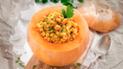 Перловая каша с тыквой, орехами и сухофруктами