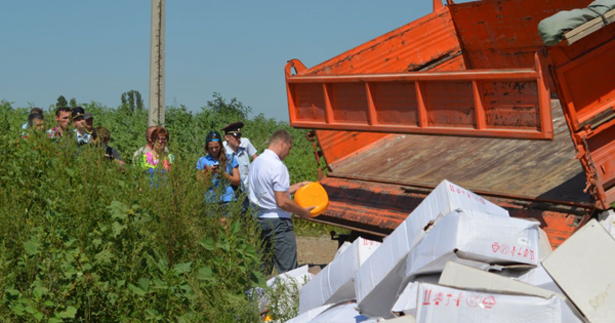 Сыр давили катком