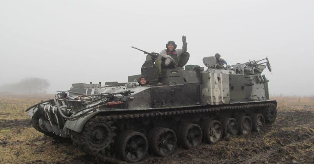 Украинские саперы провели учения на заминированном поле