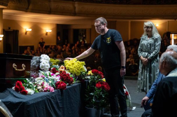 У Львові попрощалися з Богданом Козаком / © t.me/kozytskyy_maksym_official